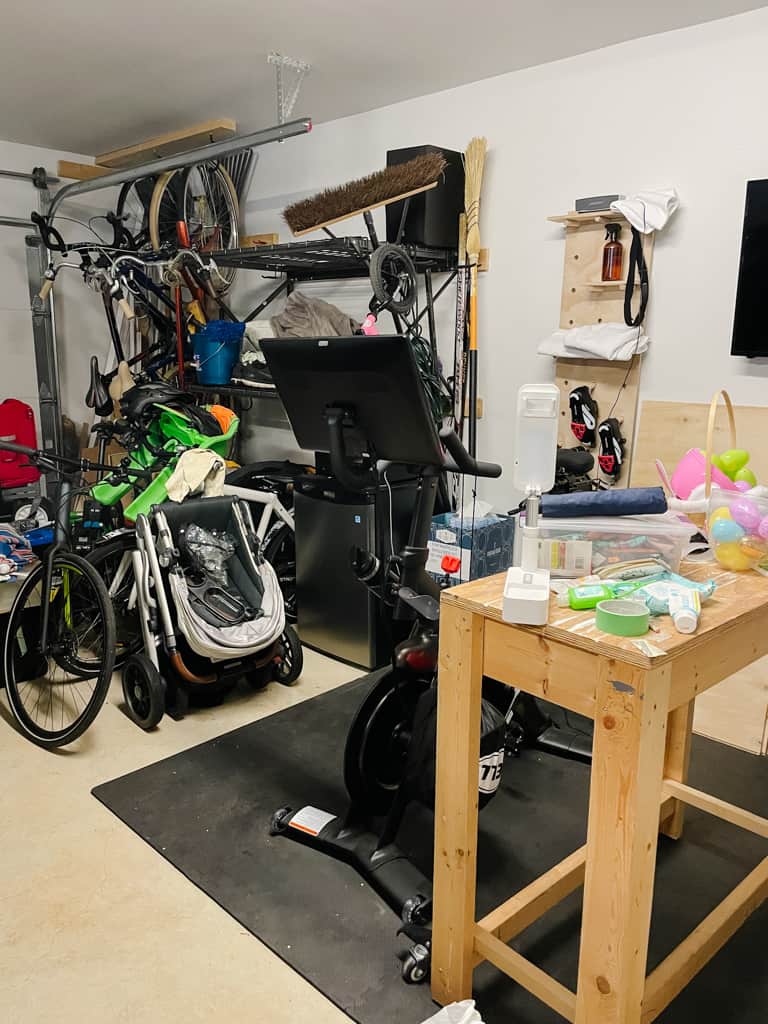 one room challenge - spring 2022 week one announcement - a messy garage!