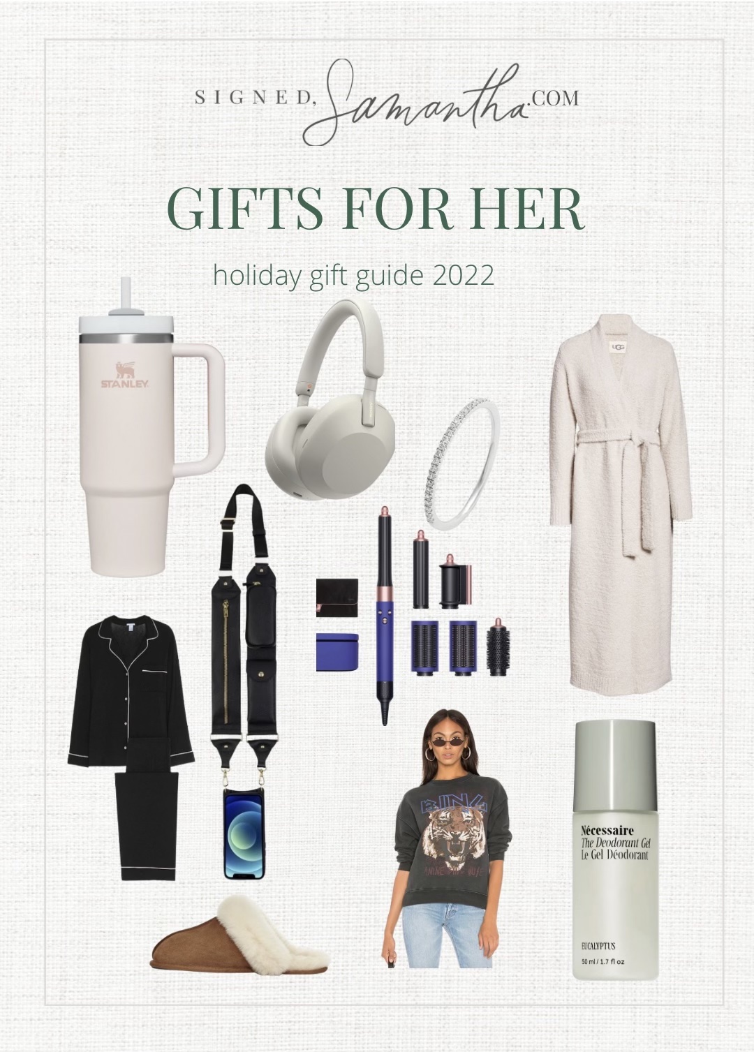 2022 holiday gift guide for her by Signed Samantha